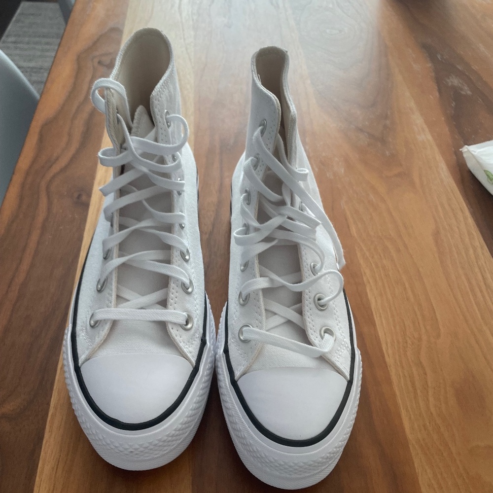 Converse platform high tops